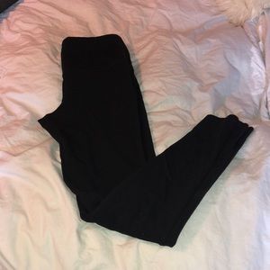 Tummy tucker black leggings